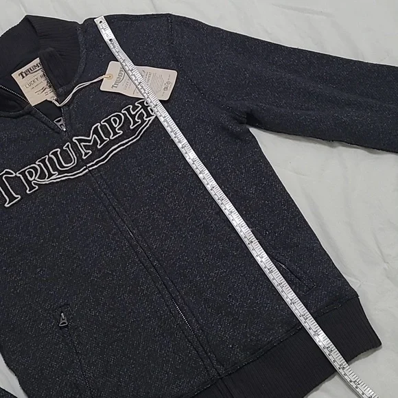 Triumph Motorcycle Knit Jacket - Picture 10 of 12